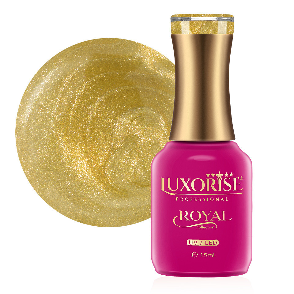 Oja Semipermanenta LUXORISE Royal Gold 15ml
