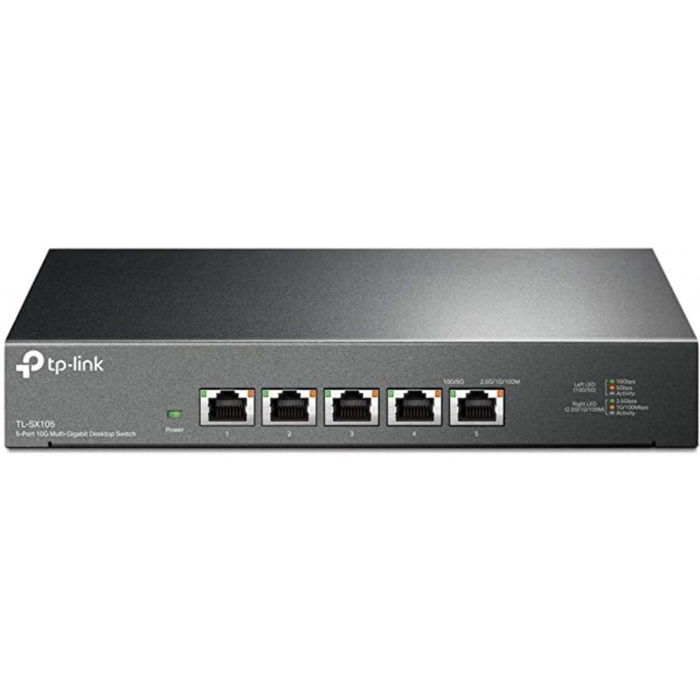 Switch TP-Link TL-SX105, 5 Porturi 10G, Metal
