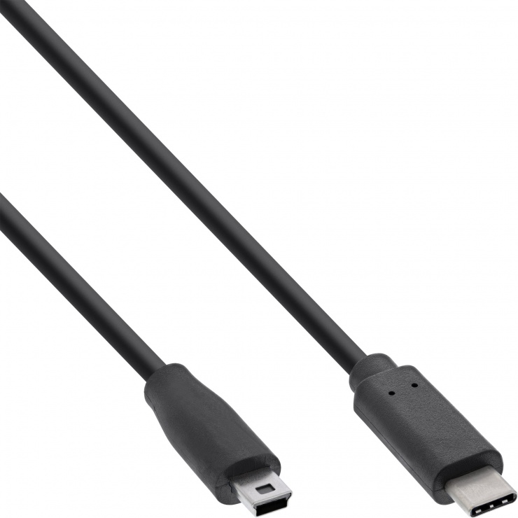 Cablu USB 2.0 Type C la Mini USB 3m InLine