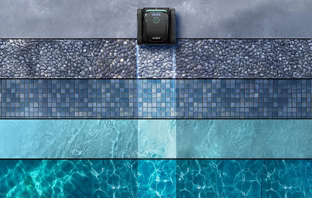 Robot curățat piscine Wybot S2 Solar Vision, solar, AI - imagine 7