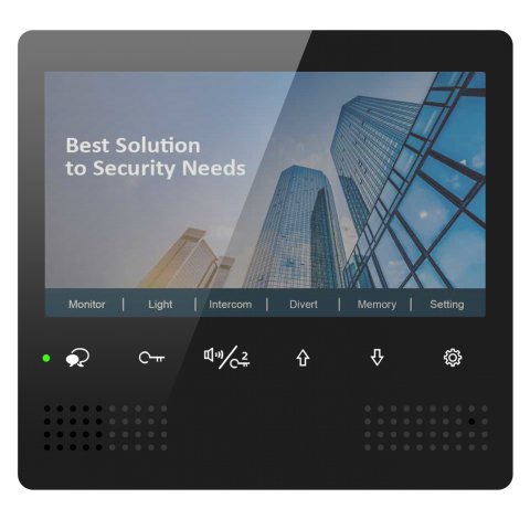 Post interior video Yli DT472-D7, 7" touch