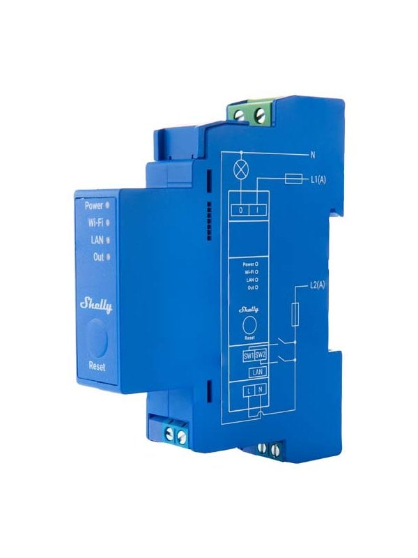 Releu Shelly PRO 1: Automatizare & Monitorizare - imagine 2