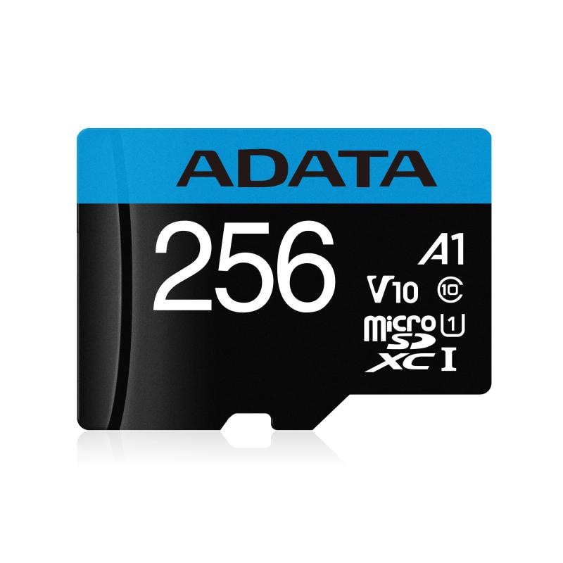 Card MicroSDXC 256GB Adata Premier cu Adaptor SD, A1