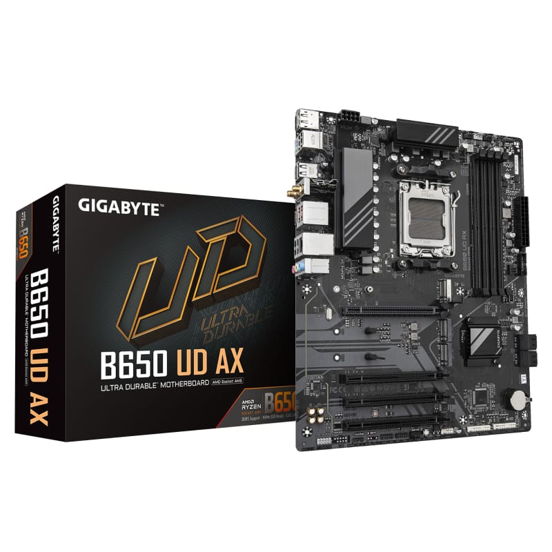 Placă de bază Gigabyte B650 UD AX AM5 - Performanță DDR5 - imagine 2