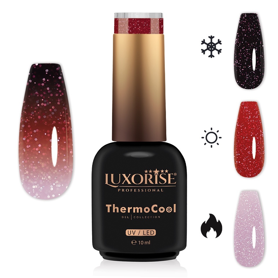 Oja Semipermanenta Termica LUXORISE ThermoCool 3 Culori