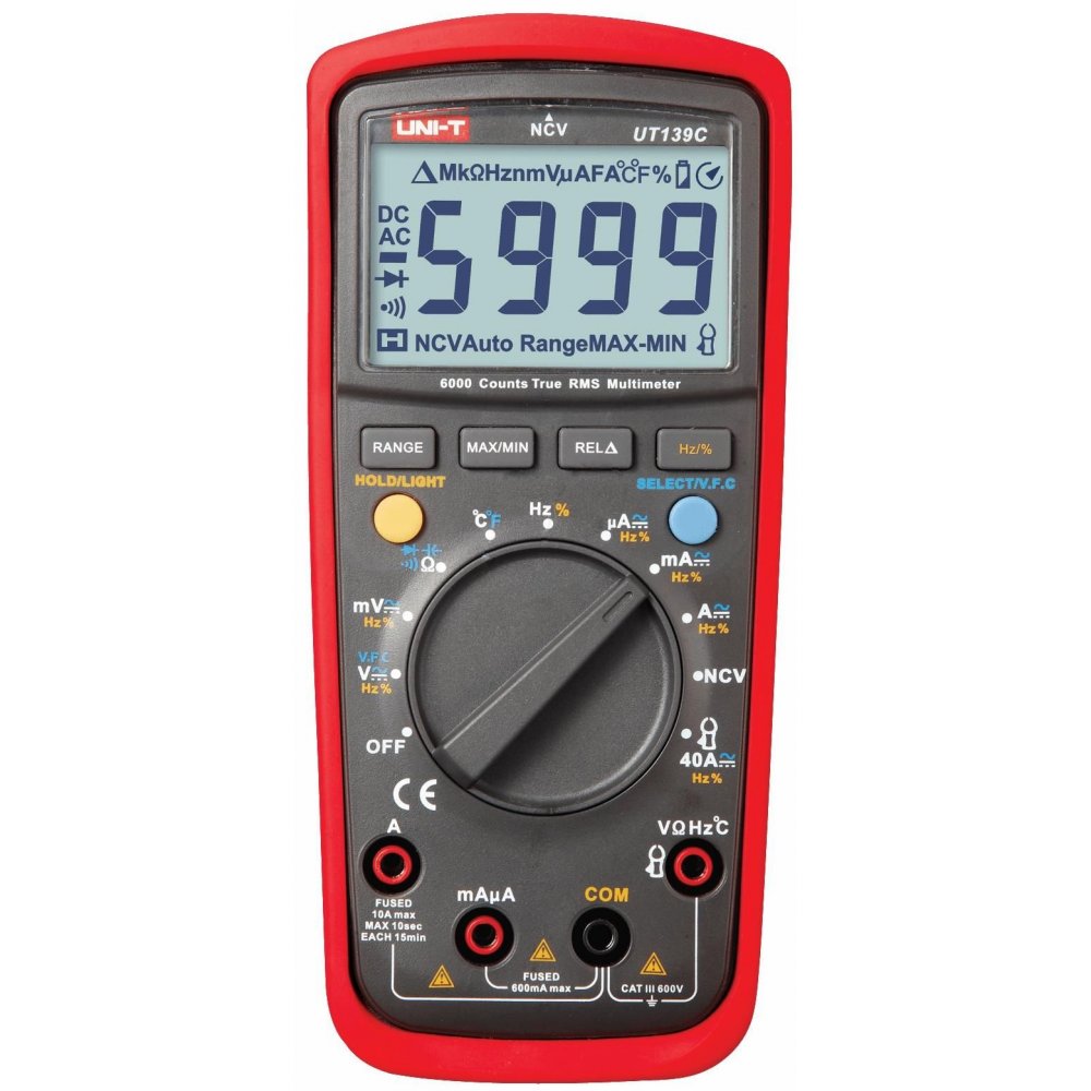 Multimetru Digital Uni-T UT139C, 6000 Counts