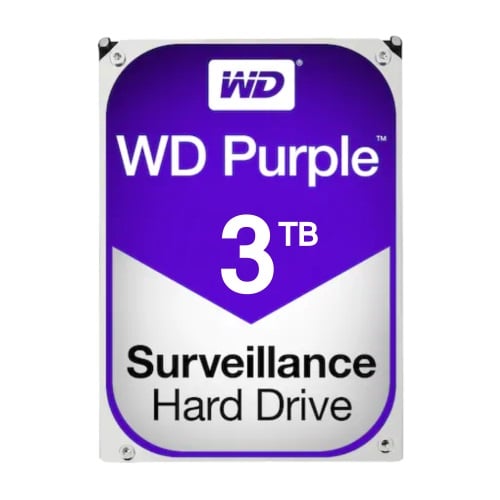 WD Purple 3TB Hard DVR/NVR - Supraveghere 24/7