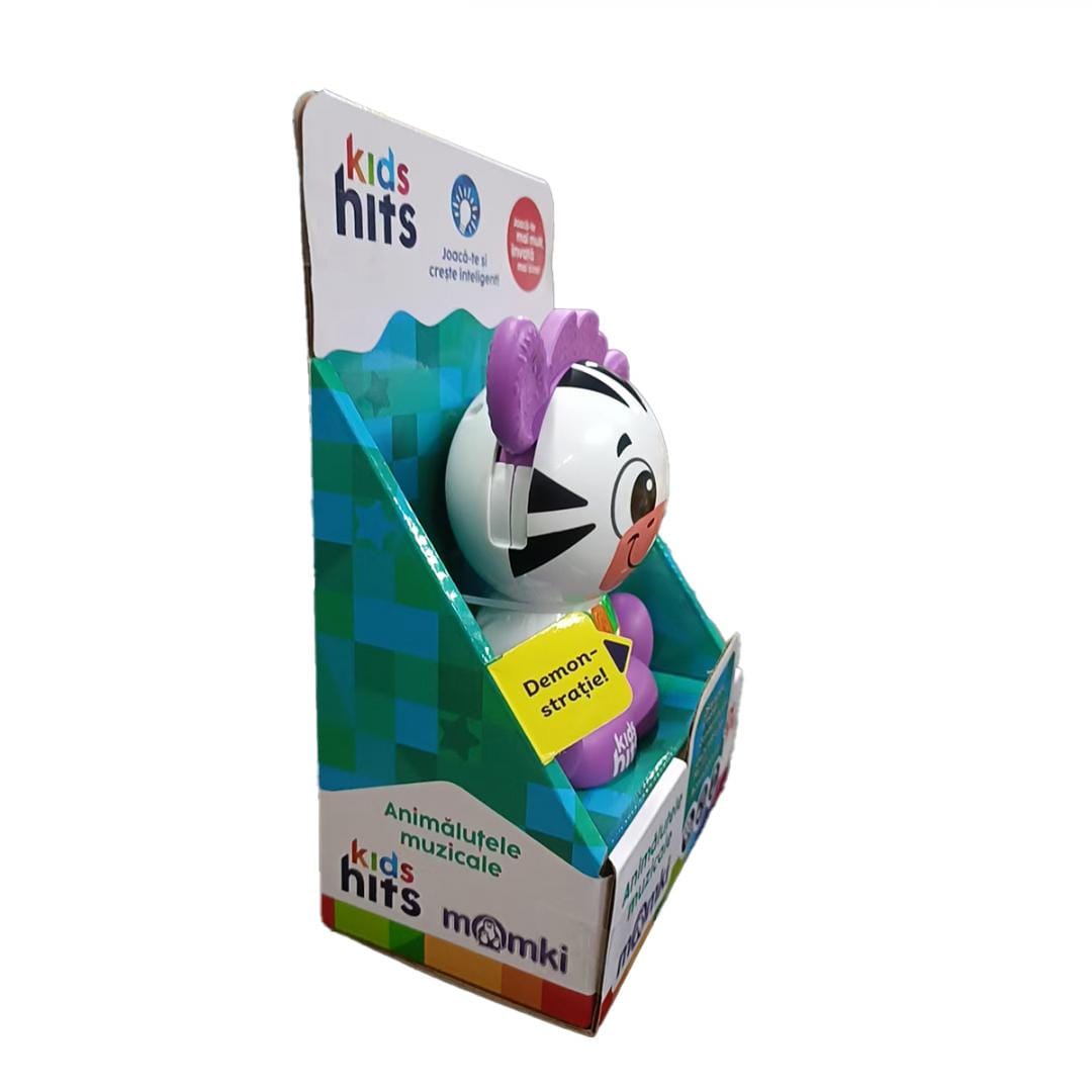 Jucarie Bebelusul Zebra Kids Hits - Interactiva cu Melodii - imagine 5