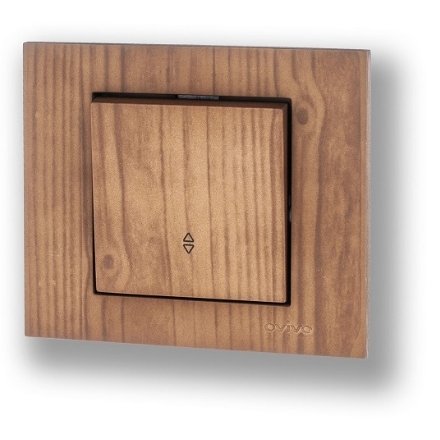 Intrerupator Cap Scara Ovivo Grano Woods OV00346 10A