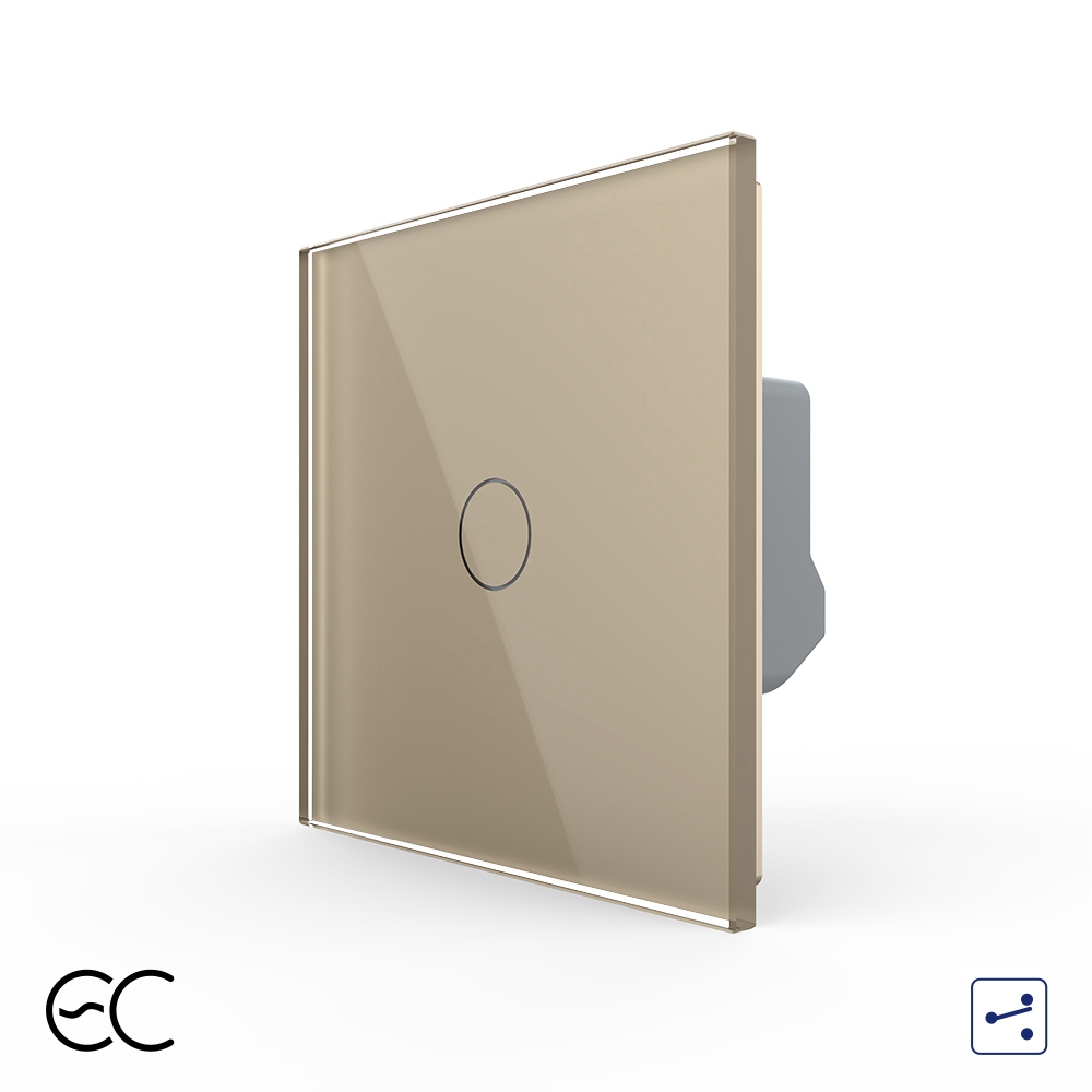 Intrerupator Touch ZigBee Livolo Sticla - imagine 9