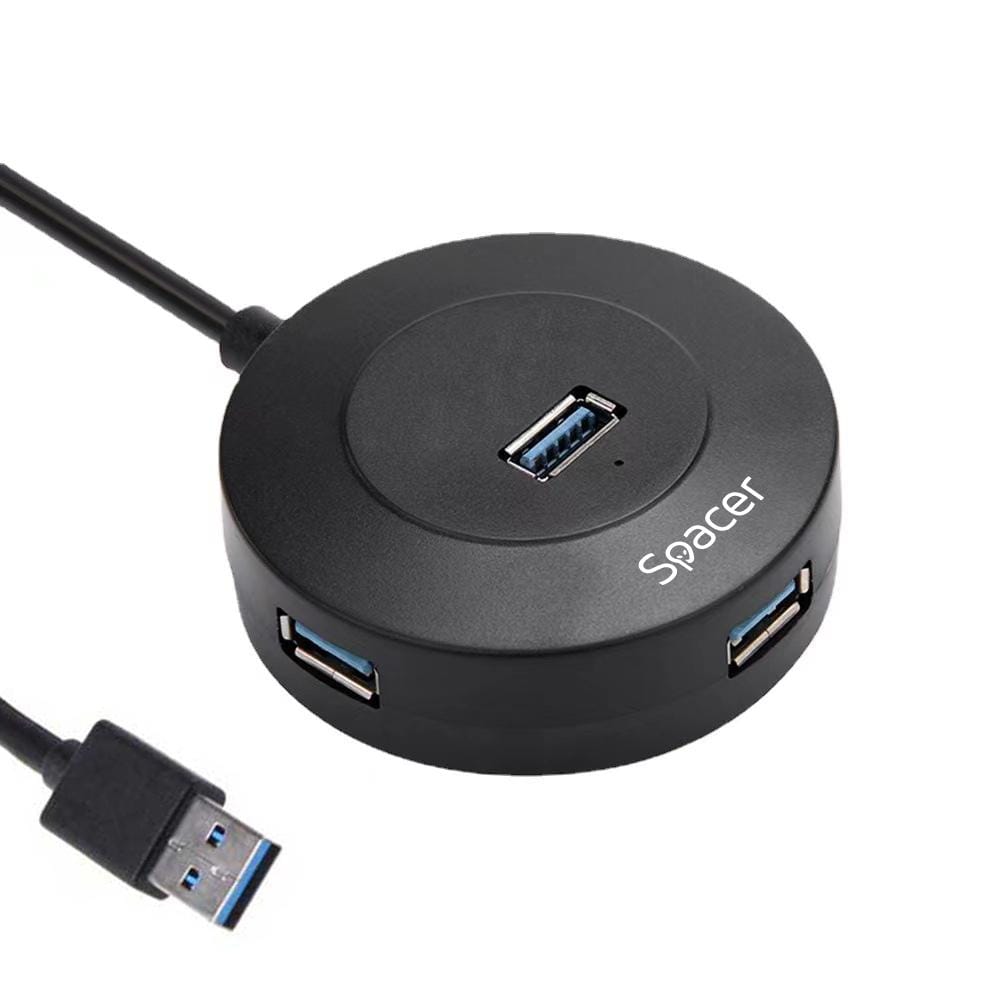 Hub USB 3.0 Spacer 4 Porturi - Extensor Rapid pentru Auto - imagine 3