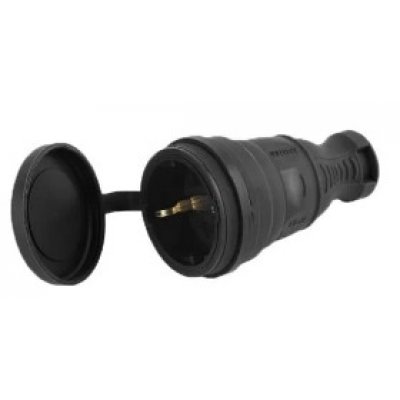 Cupla Schuko Starke IP44 16A Negru