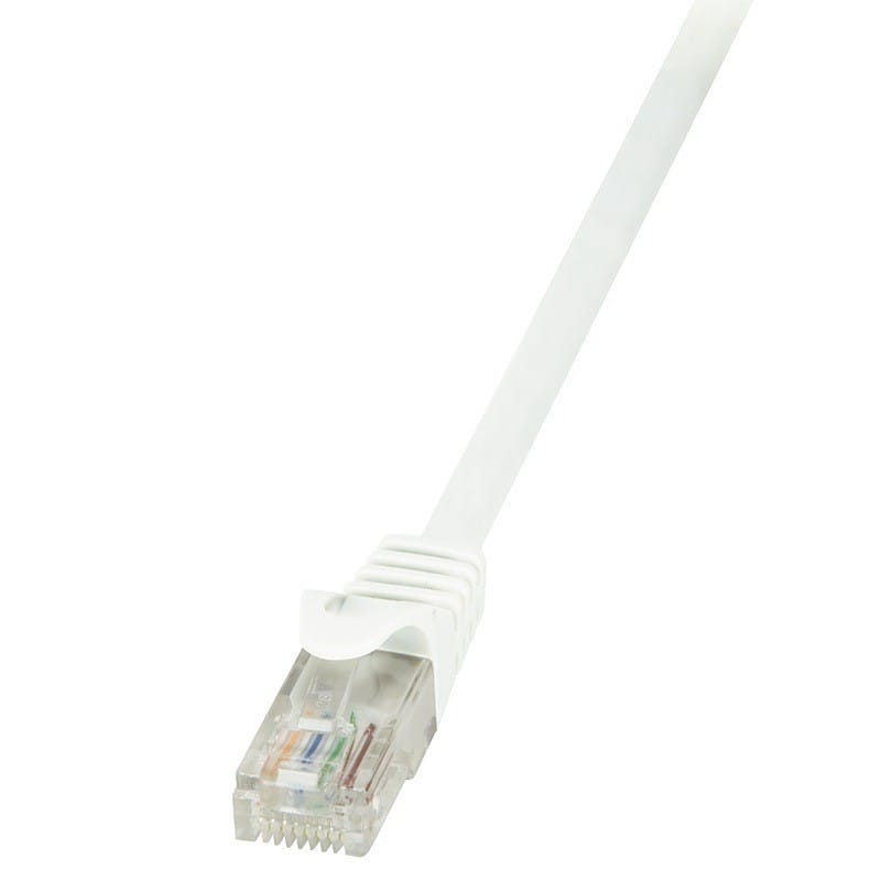 Cablu Patch UTP Logilink Cat6 0.25m Alb - Rețea Gigabit - imagine 2