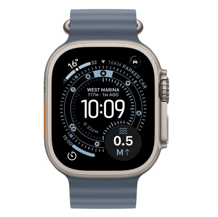 Apple Watch Ultra 3 GPS + Cellular 49mm - Titaniu Natural - imagine 2