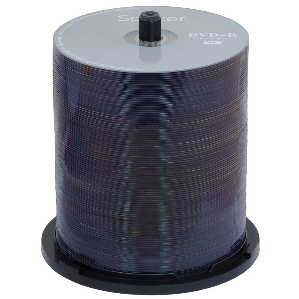 DVD-R Spacer 4.7GB 16x, 100 buc, Spindle - imagine 2