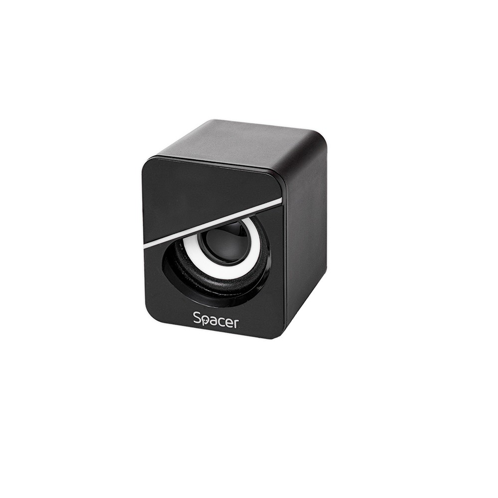 Boxe Gaming SPACER 2.1 11W RMS cu LED RGB - Negru - imagine 5
