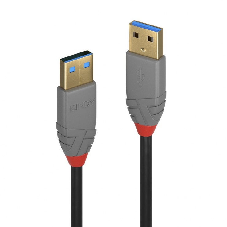 Cablu USB 3.0 A-A 1m Lindy | 5 Gbps