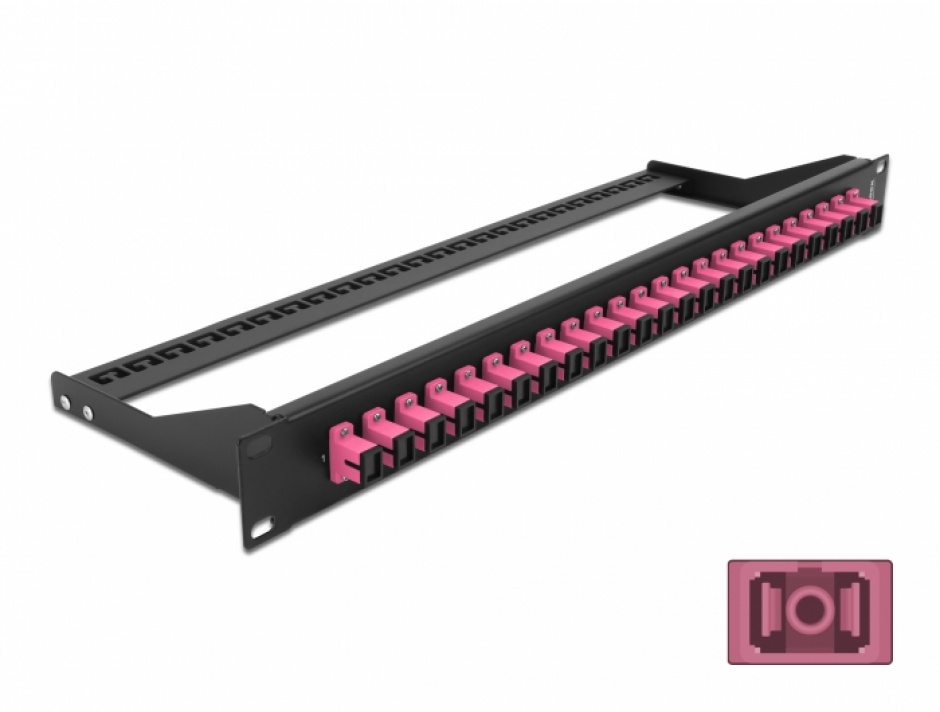 Patch Panel 19" 24x SC OM4 Delock