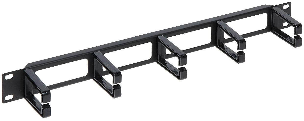 Safer Organizator Rack 19" cu 5 Inele - Negru