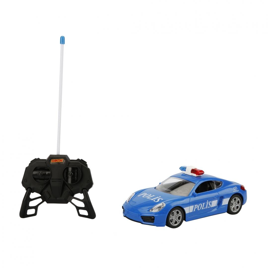 Mașină Poliție Telecomandă Aztec 1:20 Sunman - Cu USB R/C - imagine 4