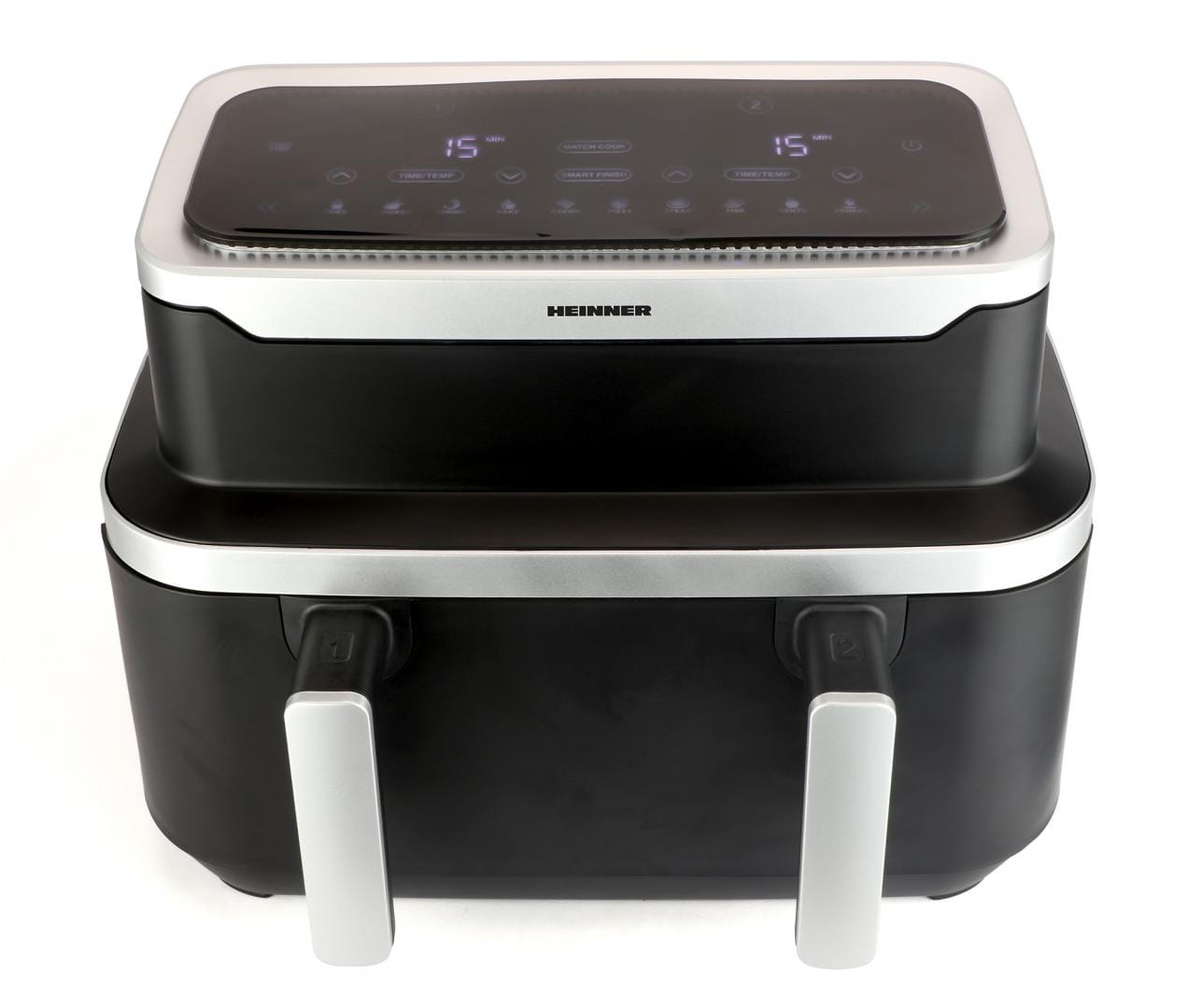 Friteuză Aer Cald Heinner Dublă 9L 2600W - Gătire Rapidă - imagine 8