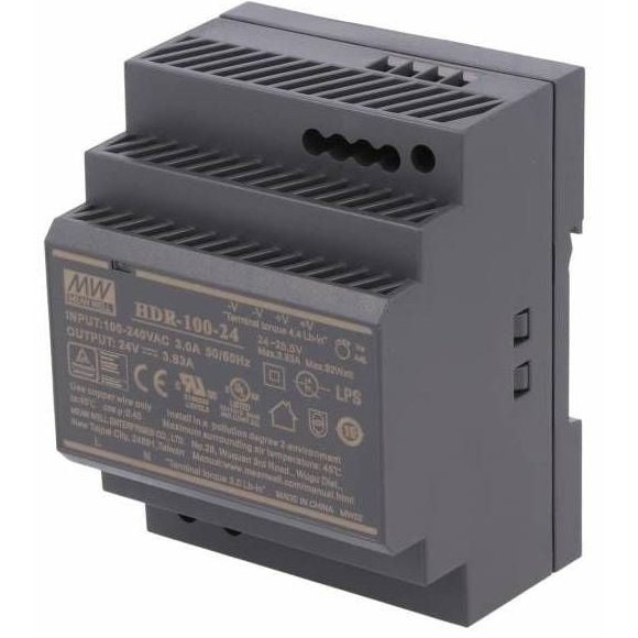 Sursă Mean Well 24V 100.8W, montare pe sina DIN