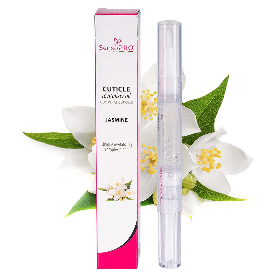 Ulei Cuticule Stilou Jasmine SensoPRO Milano, 8 ml