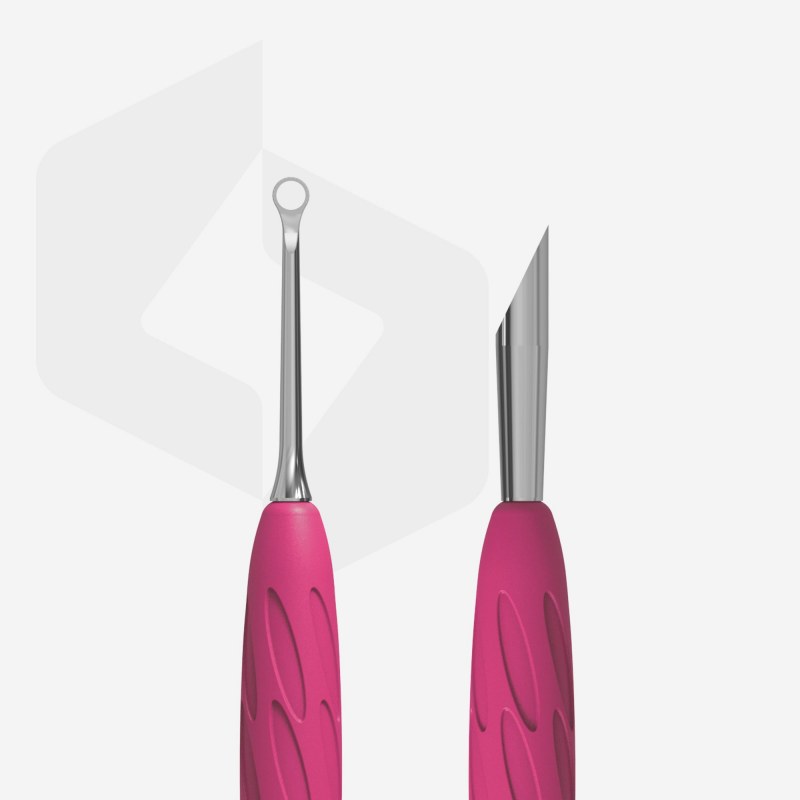 Pusher Cuticule Staleks Pro UNIQ PQ-11/2 cu Mâner Silicon