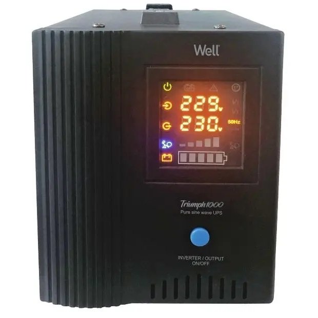 UPS Centrală Triumph 1000VA Well, Undă Sinus Pură