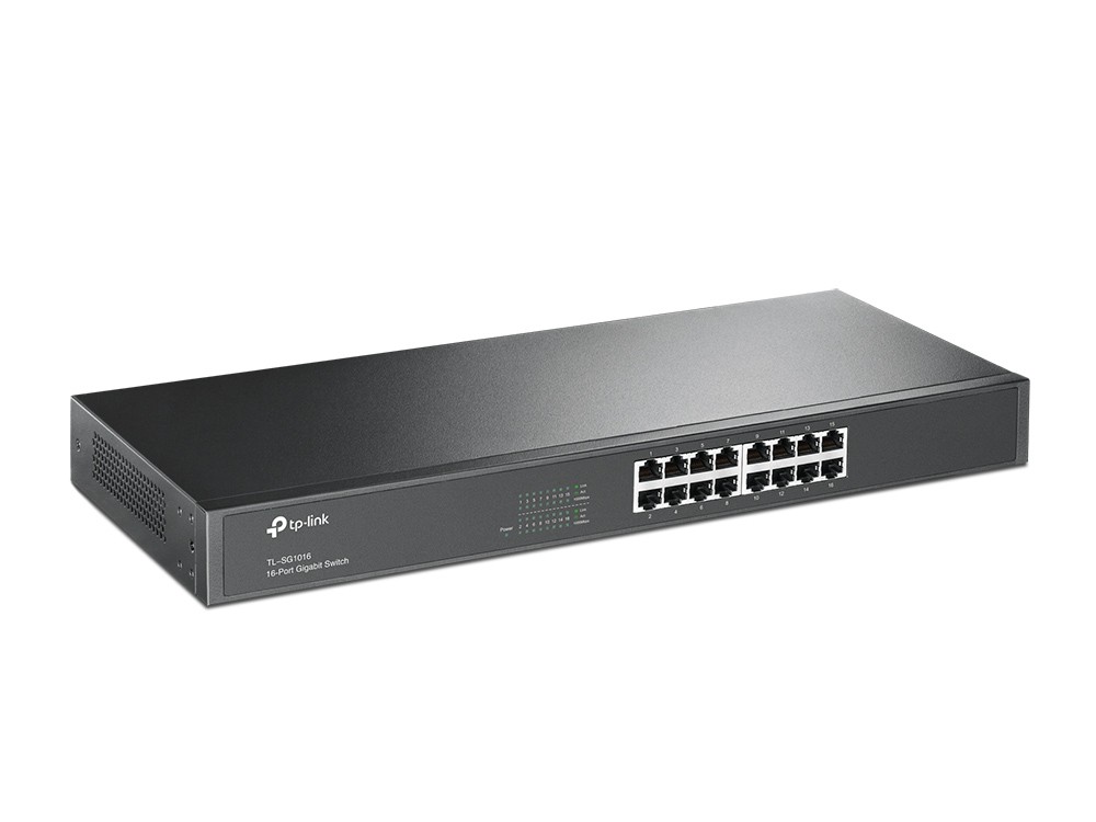 Switch TP-LINK TL-SG1016 16 Porturi Gigabit Rețea - imagine 2