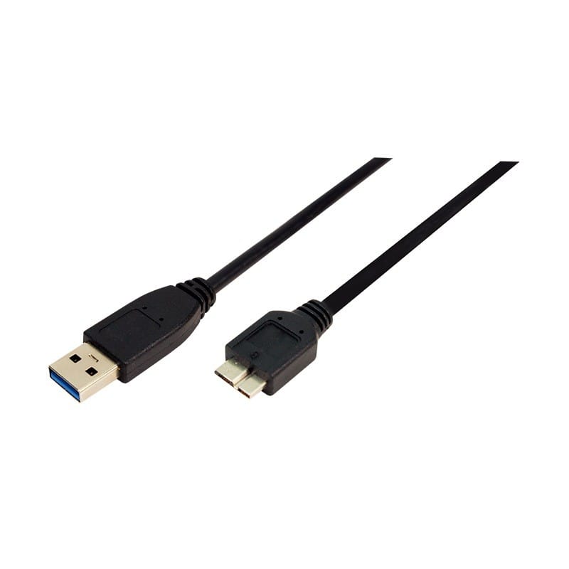 Cablu USB 3.0 Micro-USB Logilink 3m - Transfer 5Gbps - imagine 2