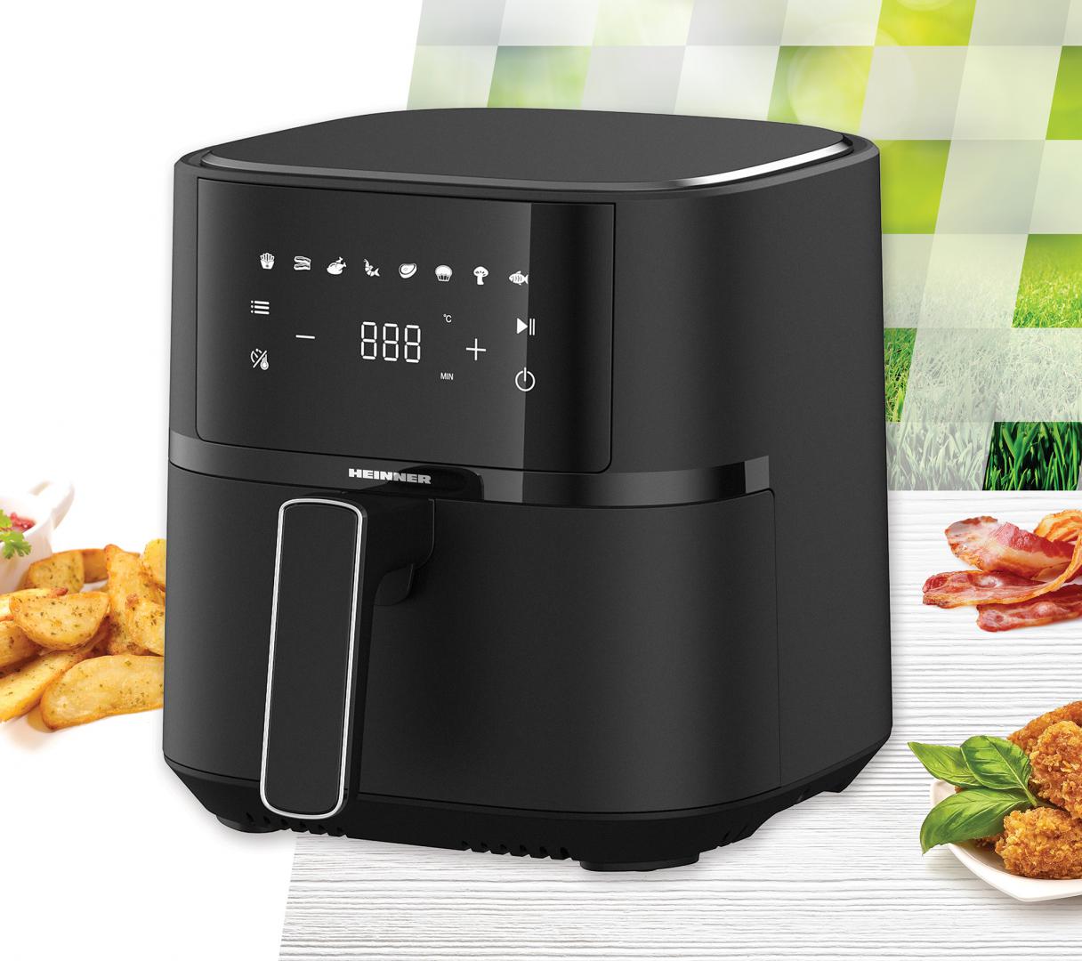 Friteuza Aer Cald Heinner 4L 1500W - 8 Programe Digitale - imagine 4