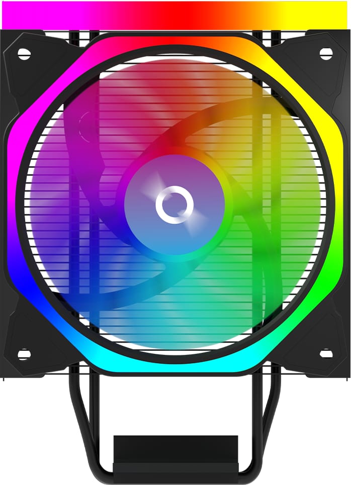 Cooler Procesor AQIRYS URANUS ARGB Negru - Performanță și Stil - imagine 5