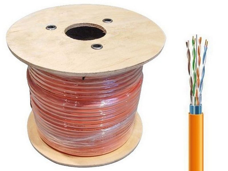 Cablu FTP CAT5e Safer, Cupru, LSZH, 100m