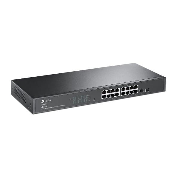 Switch TP-LINK TL-SG2218 Gigabit 16 Porturi + 2 SFP Managed - imagine 4