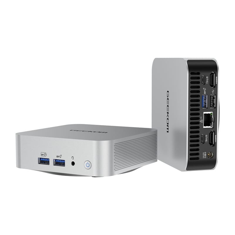 Mini PC GEEKOM A8 Ryzen 9 8945HS, 32GB, 1TB, Win11 Pro - imagine 11