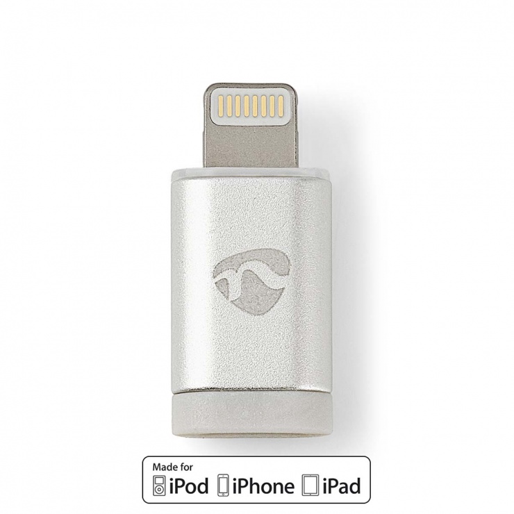 Adaptor M-T Lightning la Micro USB Nedis