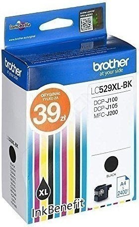 Cartuș Brother LC529XLBK Original Negro 2400 pagini - imagine 3