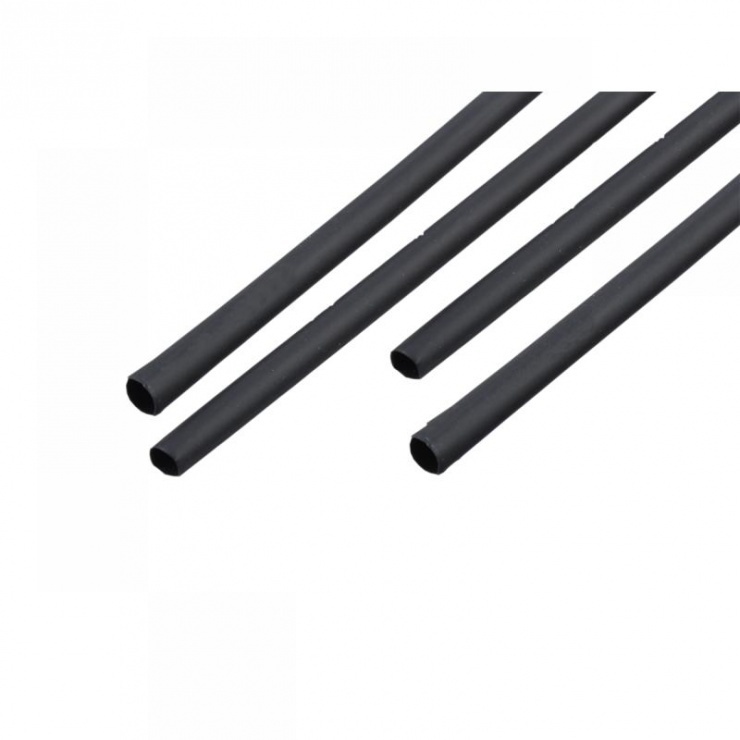 Tub Termocontractabil 10mm Negru - Izolație Sigură