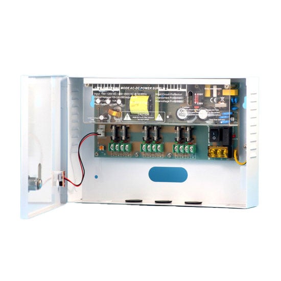 Sursa Alimentare Safer 12V-10A cu 6 Ieșiri