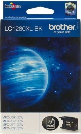 Cartus Cerneala Original Brother LC1280XLBK XL Negru 2400 Pagini - imagine 2