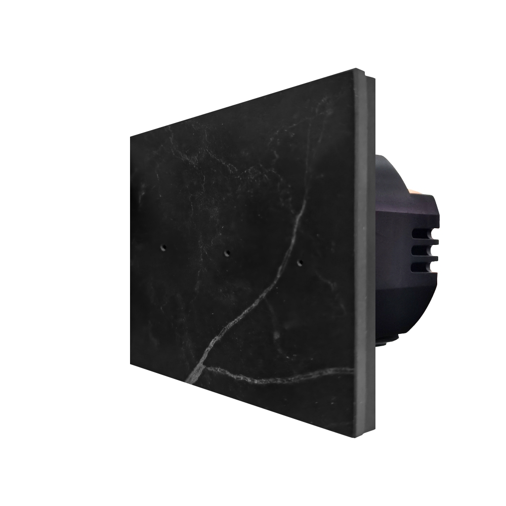 Întrerupător Triplu Touch Marmură LUXION 500W - imagine 5