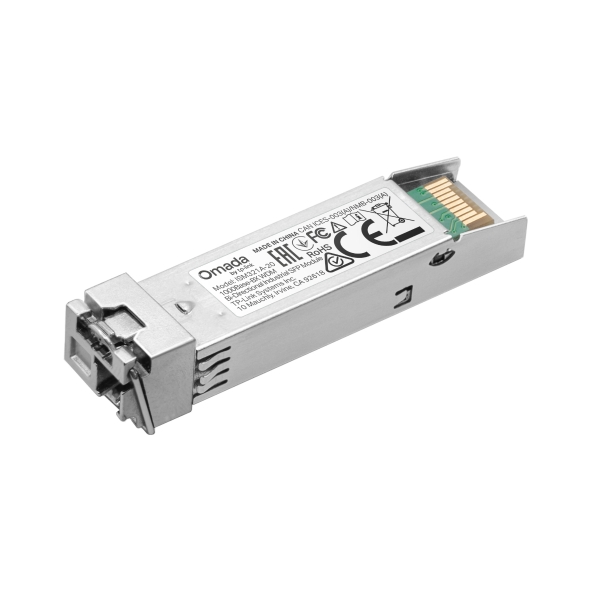 Modul SFP industrial fibra single-mode Tp-Link Omada, ISM321A-20, 1000Base-BX WDM BiDi, 1.25Gbps, 20km, LC simplex, Tx1550/Rx1310