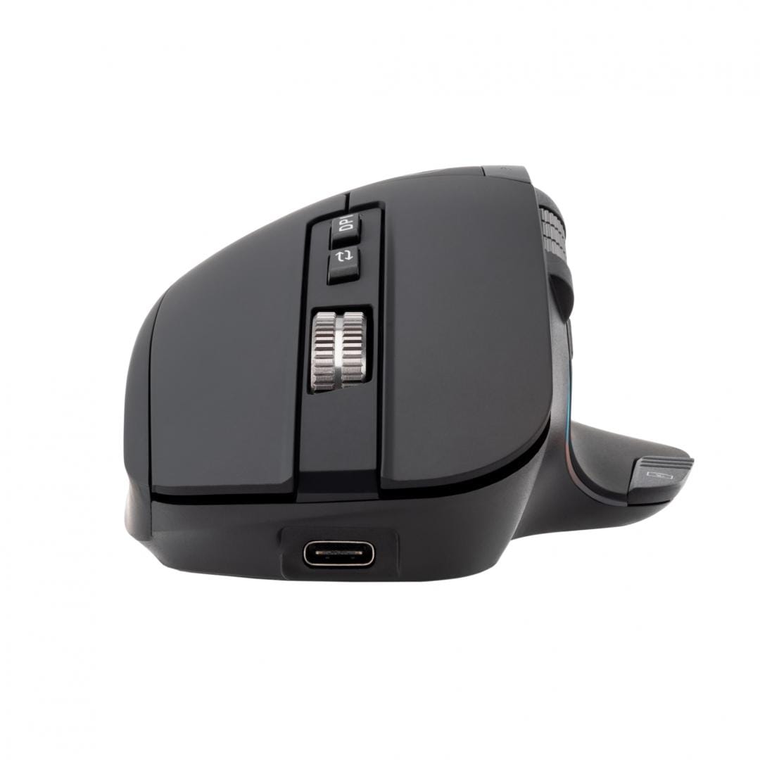 Mouse Wireless Tellur Shade Silent Click 3200 DPI RGB Negru - imagine 3
