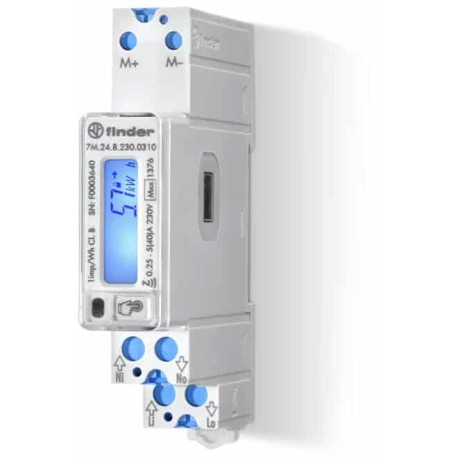 Contor Energie Finder Monofazat Bidirecțional MID