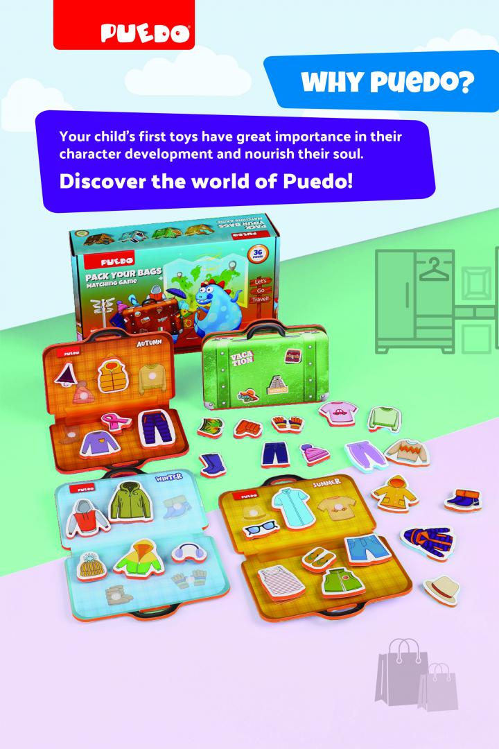 Joc Puzzle Fa-ti Bagajul - Joc Educativ pentru Copii - imagine 6