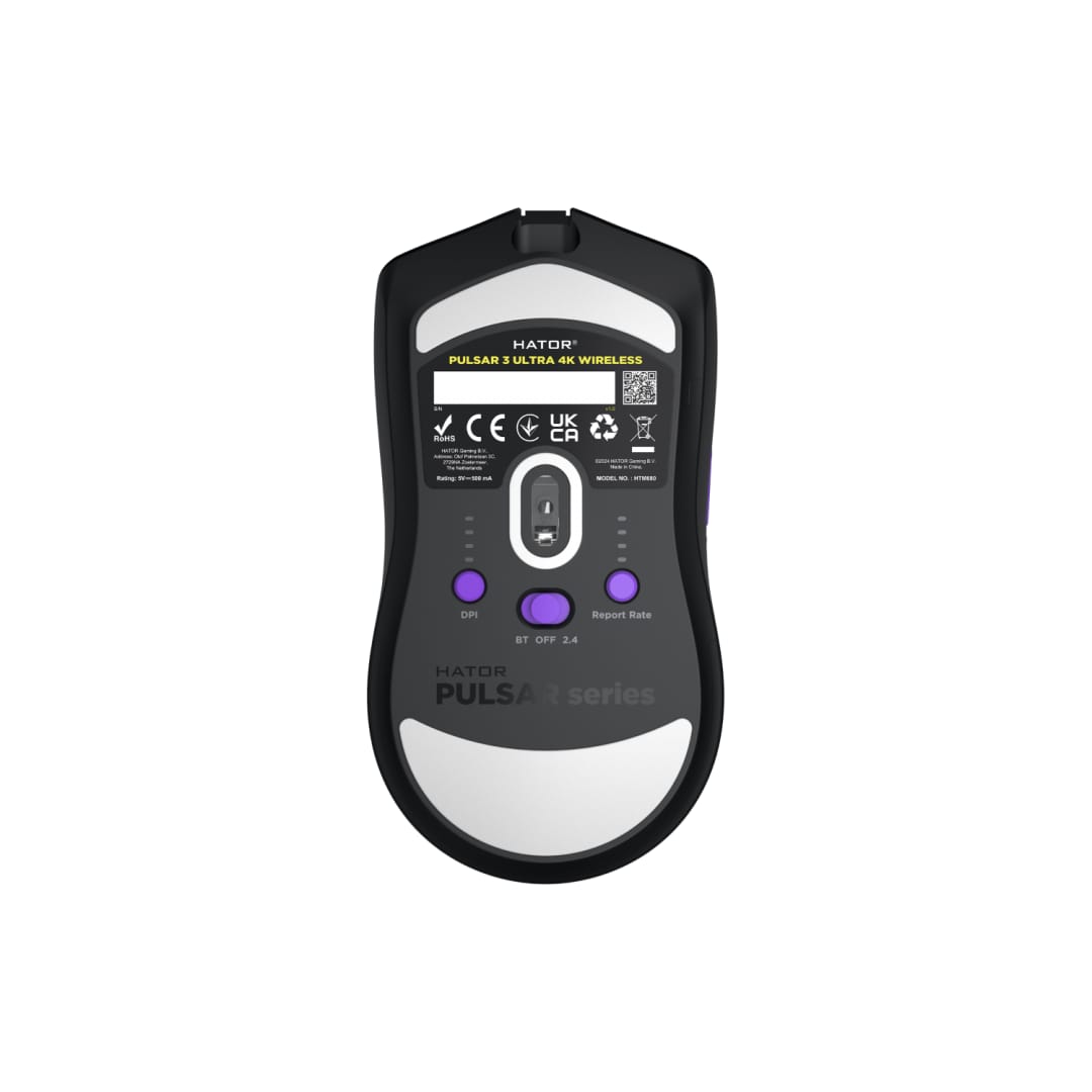 Mouse Gaming Wireless Hator Pulsar 3 ULTRA 8K - 30000 DPI - imagine 6