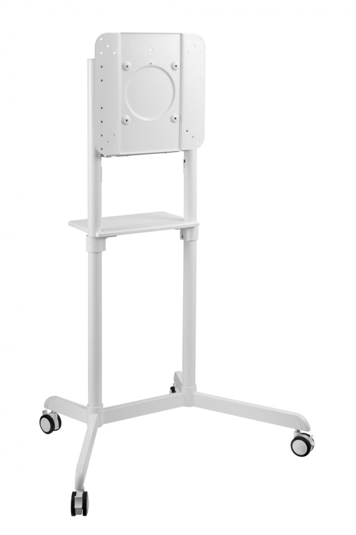 Stand TV Mobil SERIOUX 37-70 inch 70kg - Alb, Reglabil - imagine 3