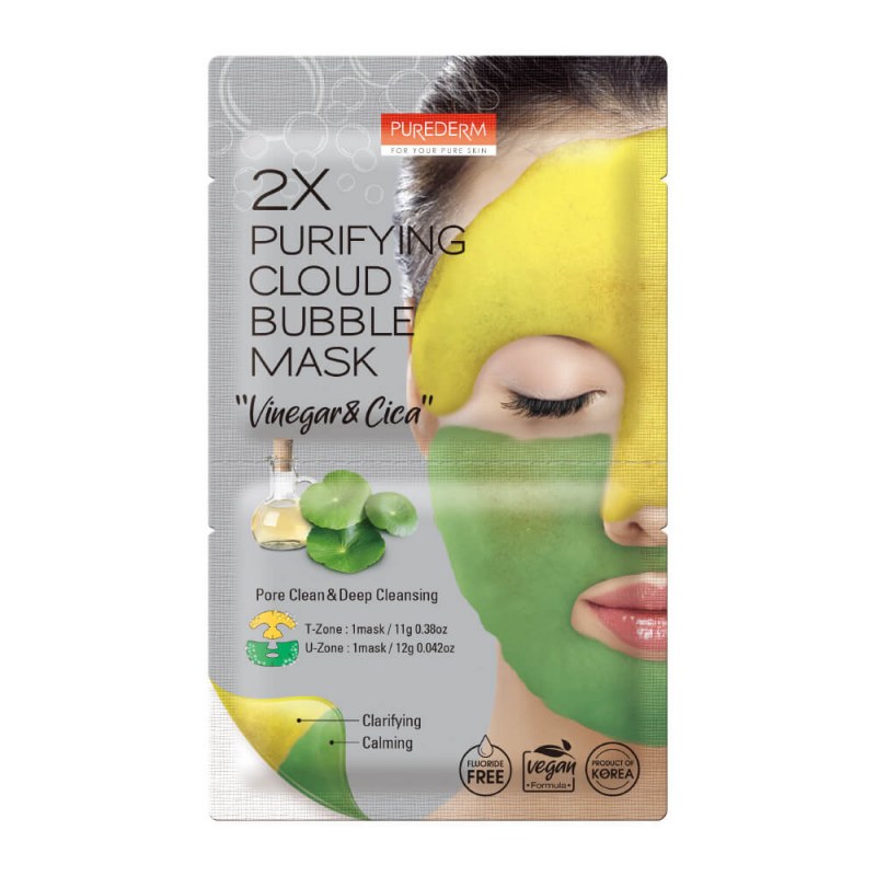 Mască Spumantă Purederm 2x Cloud Bubble Mask