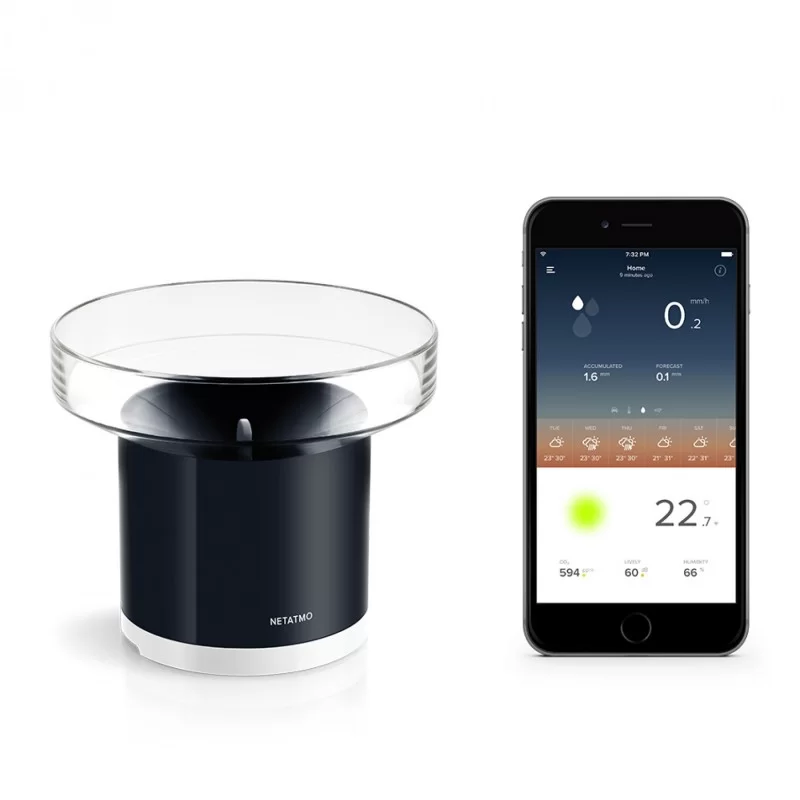Pluviometru Netatmo Smart Wi-Fi - imagine 2